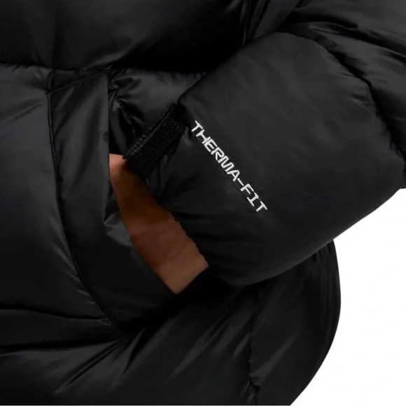 Nike Life Therma-FIT Men's Puffer Jacket Black Large - Picture 5 of 7